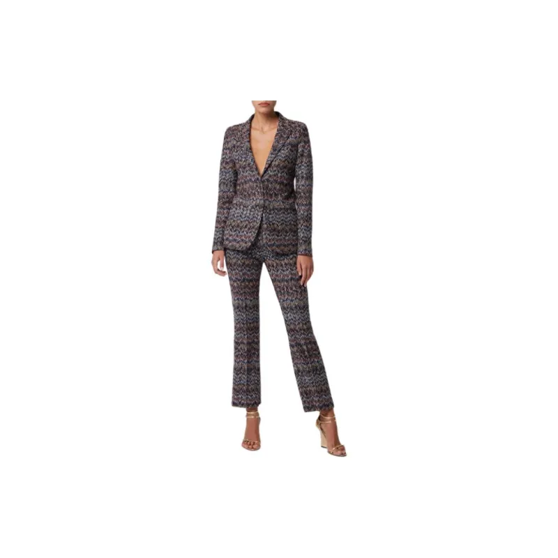 MISSONI Zigzag Printed Cropped Trousers-1