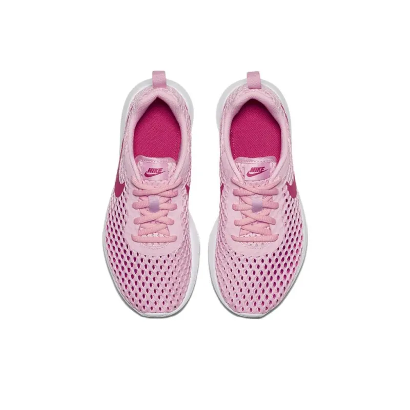 Nike Tanjun Cushioning Anti-Slip And Wear-Resistant Low-Top Kids Lifestyle Shoes Pink Teenagers-3