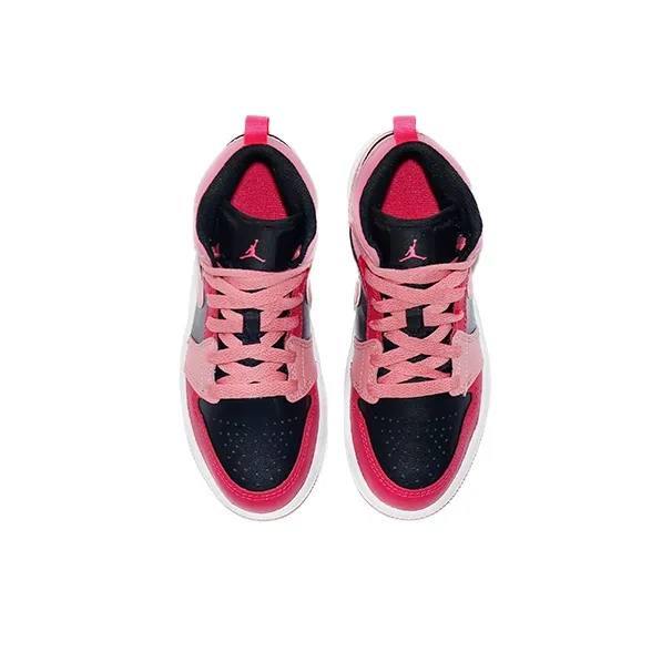 Jordan 1 Mid PS Coral Chalk-3