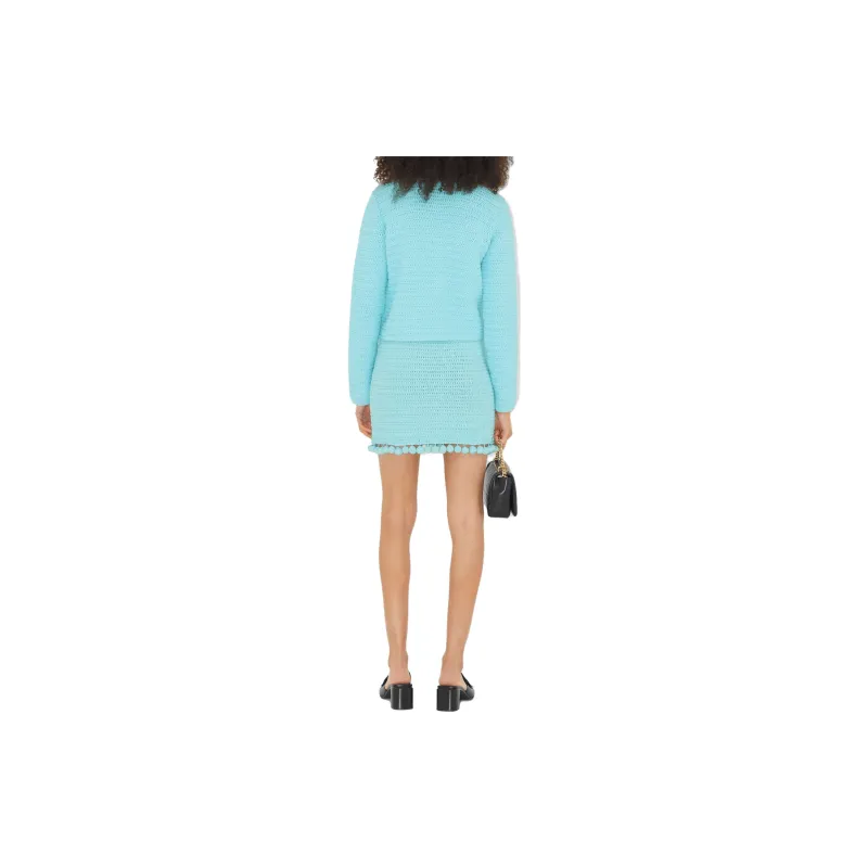 Burberry Crochet Jacket Blue-2