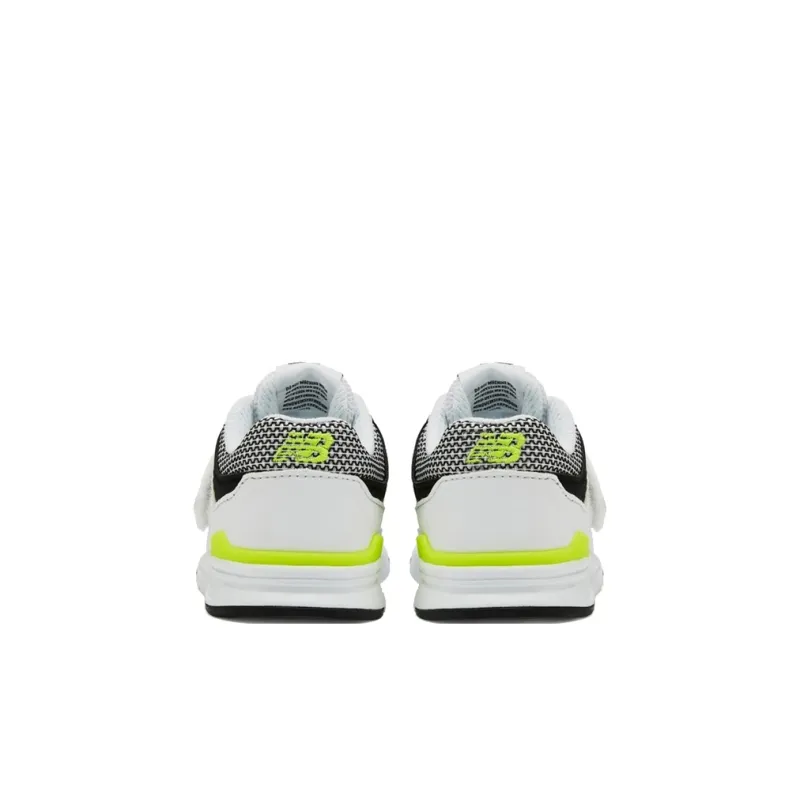 New Balance NB 997H Cushioned Slip-Resistant Breathable Low-Top Toddler Shoes White Green Infant And Toddler-4