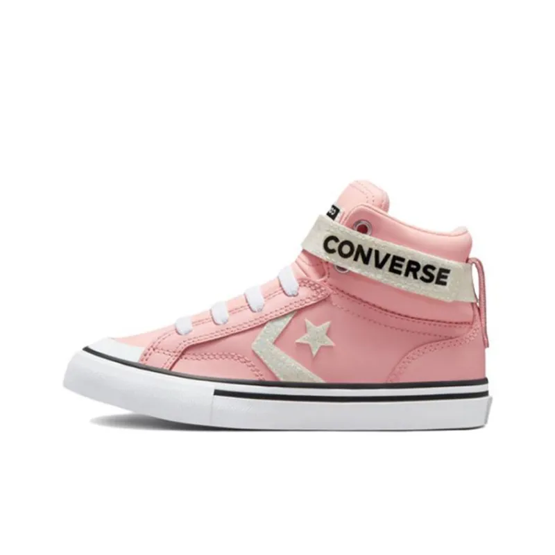 Converse Pro Blaze Strap Abrasion Resistant High Top Kids Canvas Shoes Teenagers-0