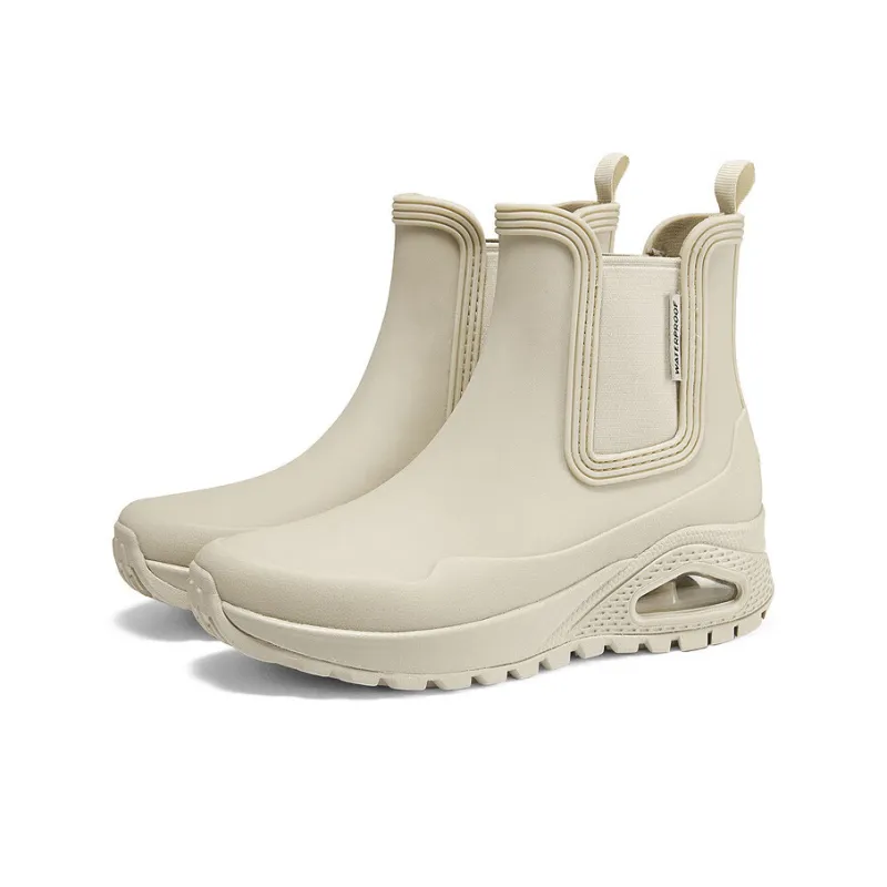 Skechers Anti Slip Wear Resistant Mid Top Casual Shoes Women's Ivory-1
