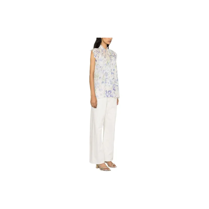 Zimmermann Natura Frilled Tank Top-3