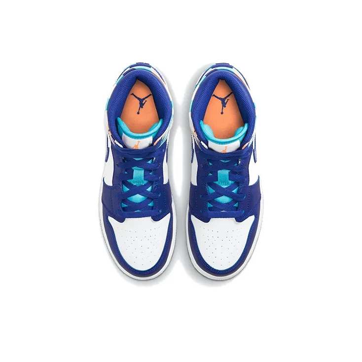 Jordan 1 Mid GS Geometric Pint-3