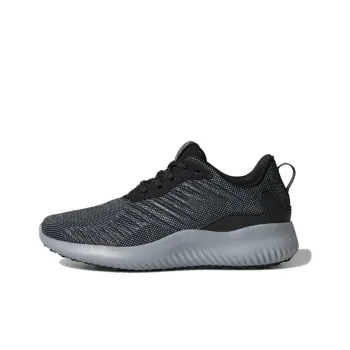 Adidas Alphabounce Rc J Breathable Low Top Kids' Running Shoes Black Gray Teenagers