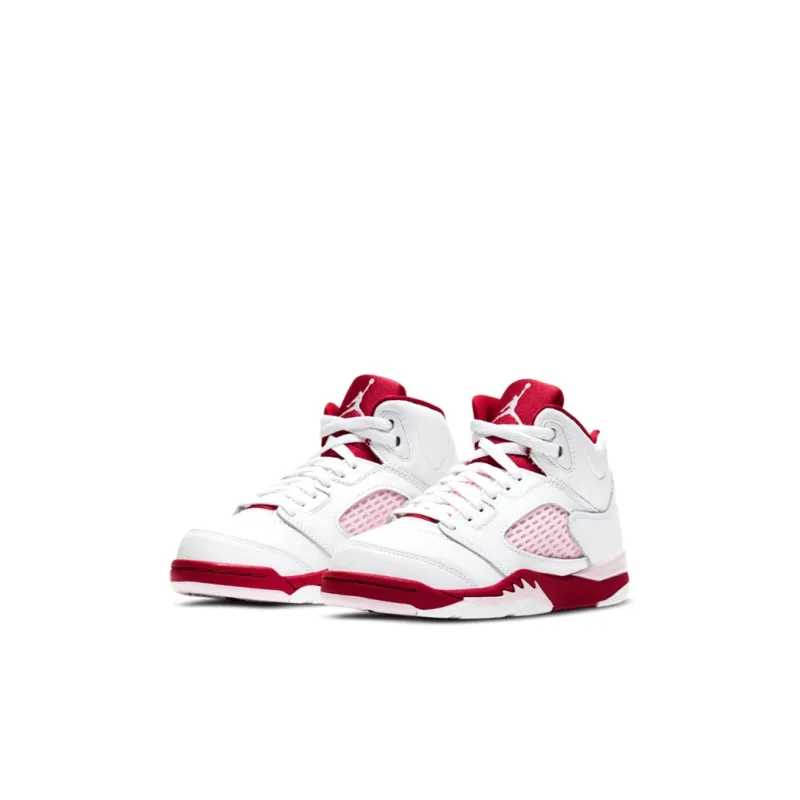 Jordan 5 Retro White Pink Red PS-2