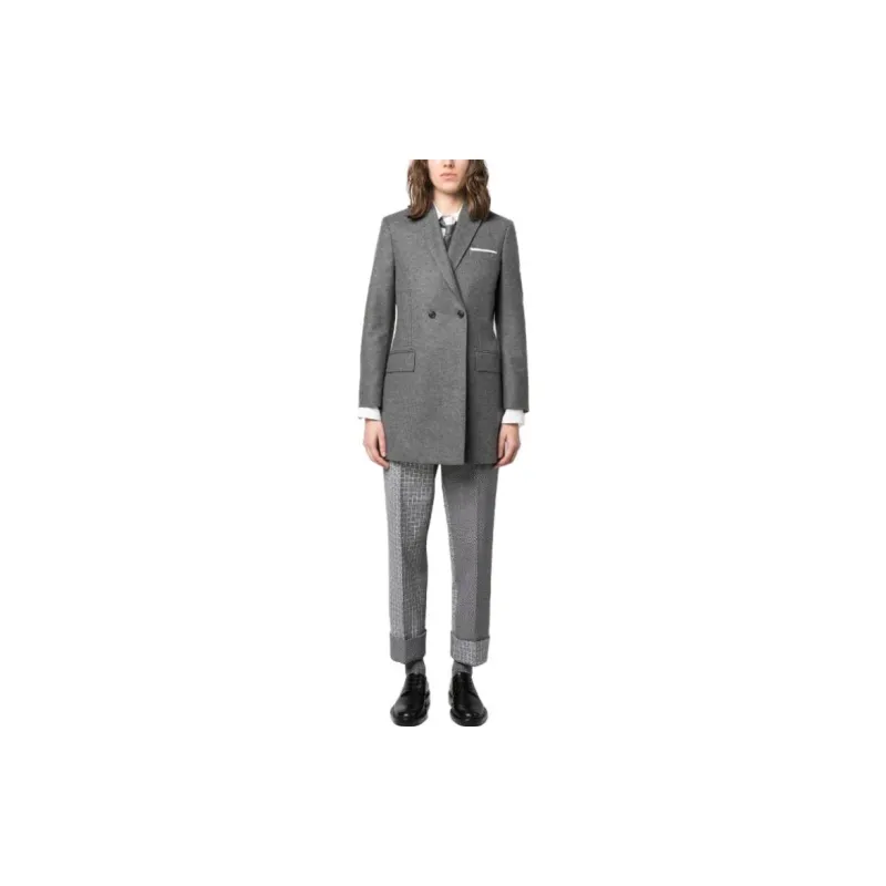 THOM BROWNE Buttoned Coat-1