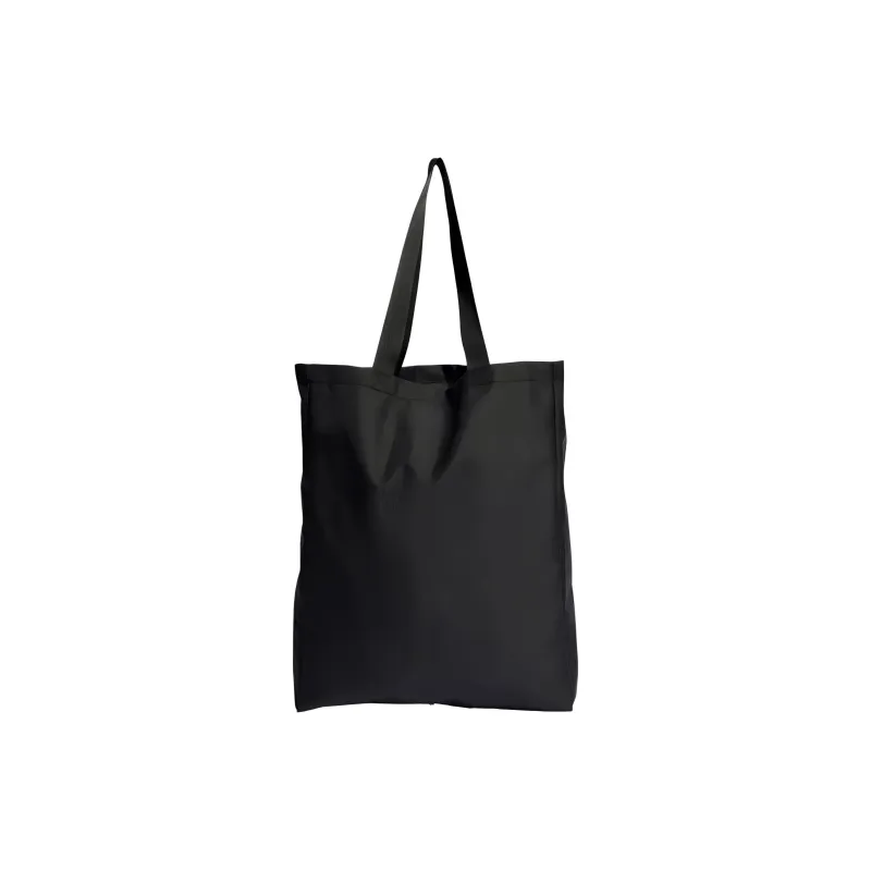 Adidas Originals Recycled Polyester Plain Weave Fabric Tote Bag, Shopping Bag, Handbag Regular Unisex Black-2