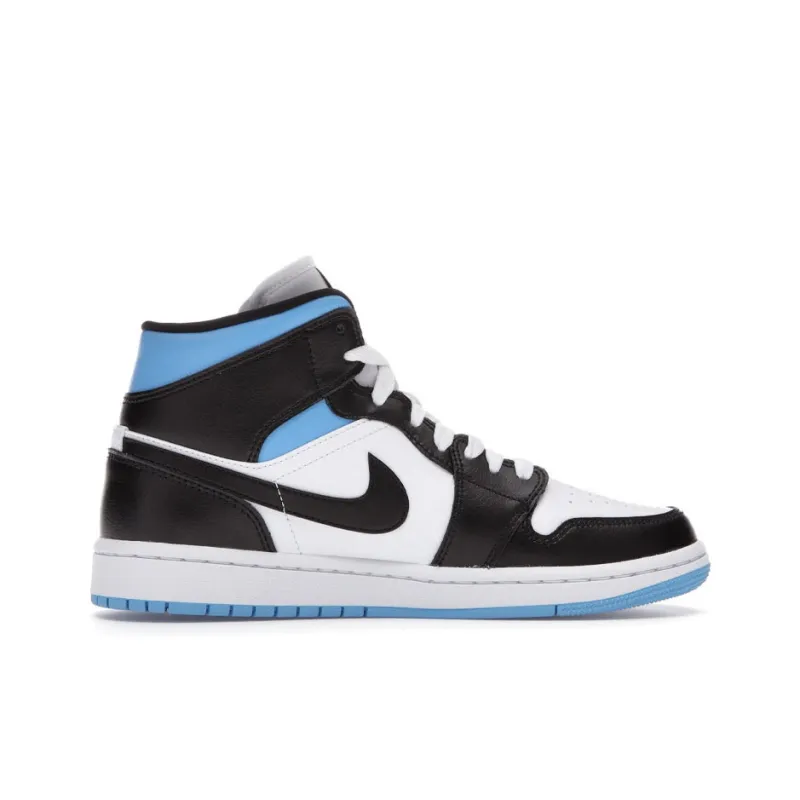 Jordan 1 Mid University Blue Women's-1