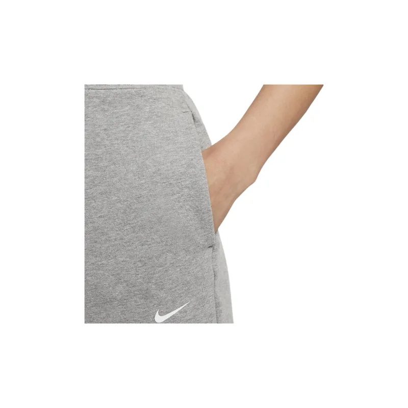 Nike Dri FIT One Knitted Sports Pants Women's Gray-4