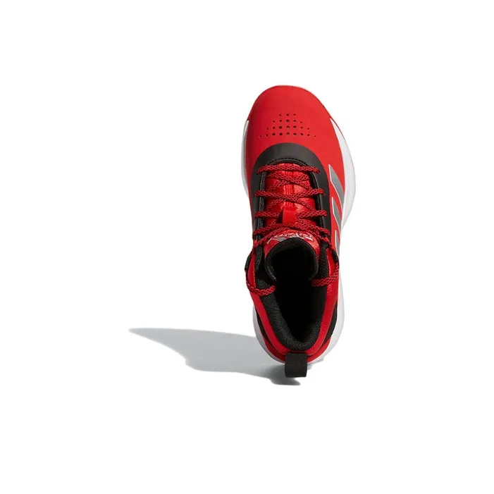 Adidas Cross Em Up 5 Mid Top Basketball Shoes Red Kids'-4