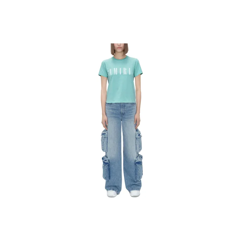 AMIRI T-Shirts Women's Green-1