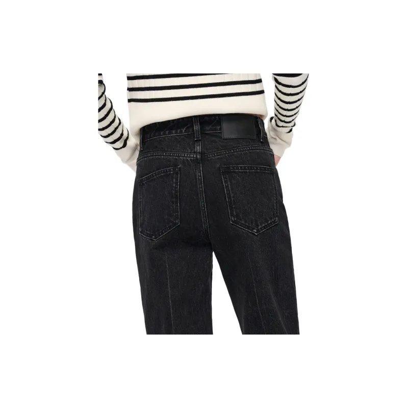 MO&CO Jeans Women's Denim Black-4