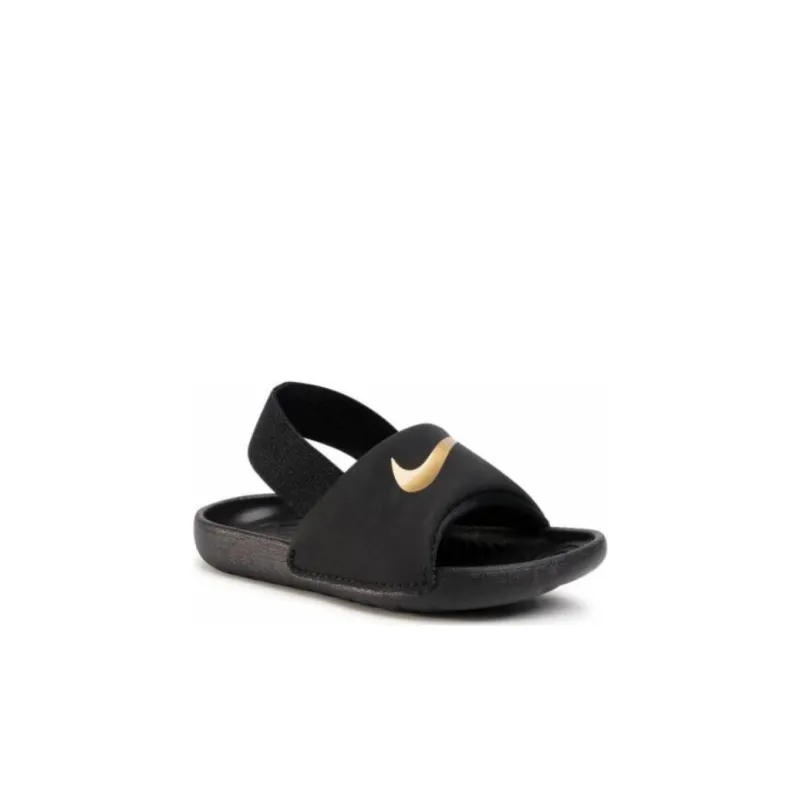 Nike Kawa Low-Top Toddler Shoes Black Gold Infant And Toddler-2
