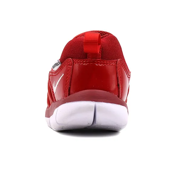 Nike Dynamo Free Abrasion Resistant Low Top Toddler Shoes White Red Infant And Toddler-3