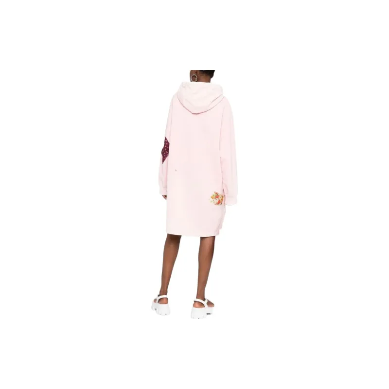 MARNI Embroidered Hoodie Dress-2