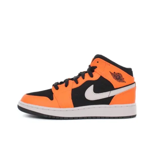 Jordan 1 Mid Black Cone GS