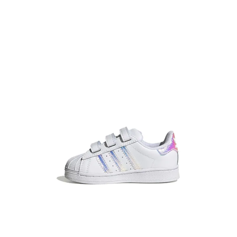 Adidas Originals Abrasion Resistant Low Top Toddler Shoes White Infant And Toddler-0