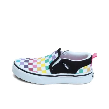 Vans Asher Kids 'Party Checkerboard'