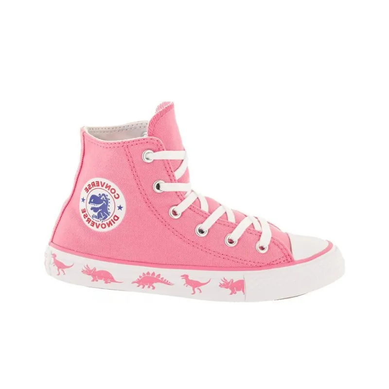 Converse Chuck Taylor All Star Dinoverse High Top High Top Kids Canvas Shoes Teenagers-1