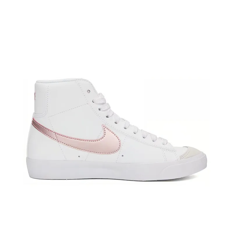 Nike Blazer Mid 77 GS White Pink Glaze-1
