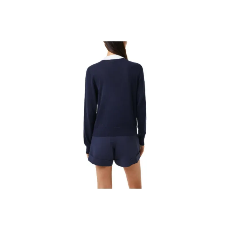 LACOSTE Sweaters Women's Blue-4
