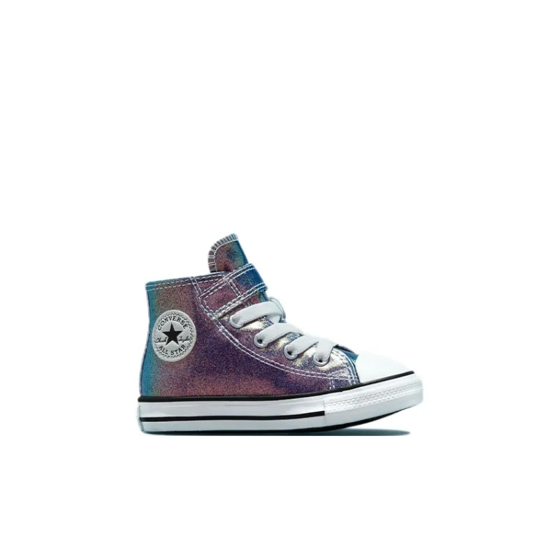 Converse All Star Series Anti Slip Wear Resistant High Top Toddler Shoes Gradient Purple Infant And Toddler-1