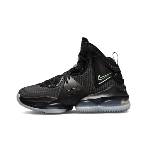 Nike LeBron 19 Black Aqua GS