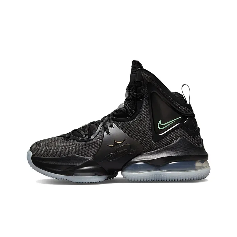 Nike LeBron 19 Black Aqua GS-0