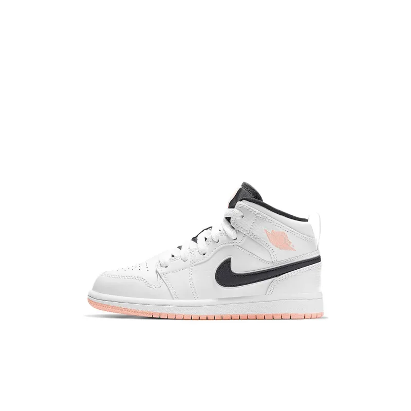Jordan 1 Mid PS White Arctic Orange-0