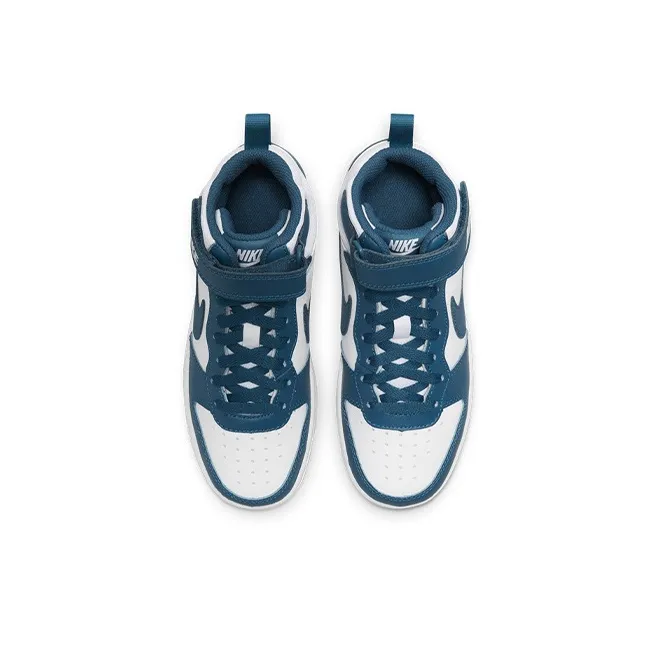 Nike Court Borough Mid 2 White Marina GS-3