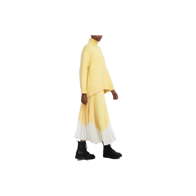 UNIQLO X Clare Waight Keller Co-branded Collection Sweaters Women's Yellow-2