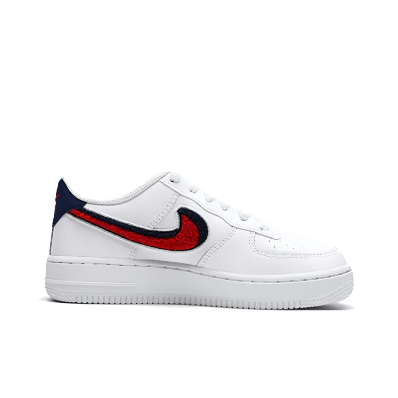 Nike Air Force 1 Low 3D Chenille Swoosh USA GS-1