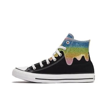 Converse Chuck Taylor All Star High GS 'Glitter Drip   Black'