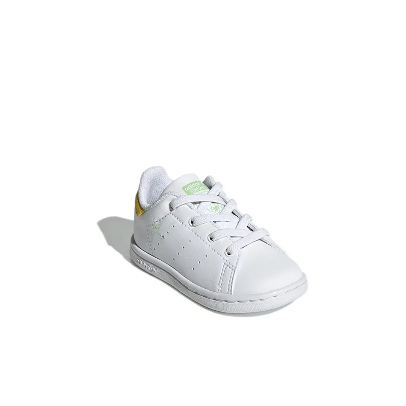 Disney x Adidas Originals STAN SMITH Wear-Resistant Low-Top Toddler Shoes White Infant And Toddler-2