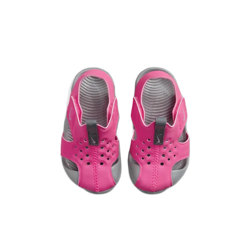 Nike Sunray Protect 2 TD 'Hyper Pink Grey'-3