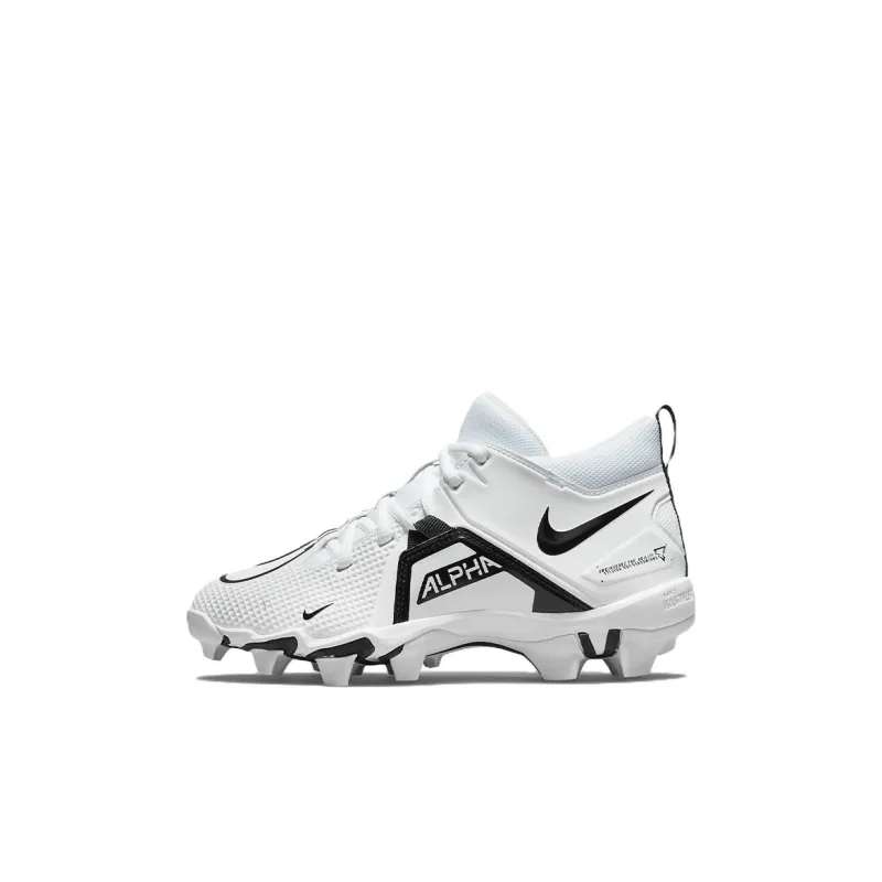 Nike Alpha Menace 3 Shark GS 'White Black'-0