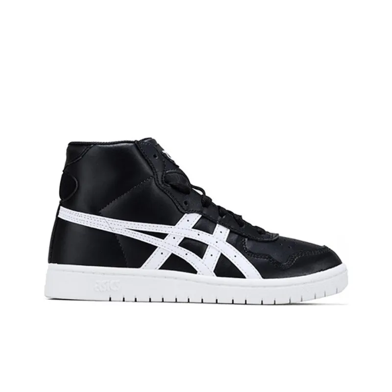 Asics Japan L Mid Top Kids' Skateboarding Shoes Black White Teenagers-1
