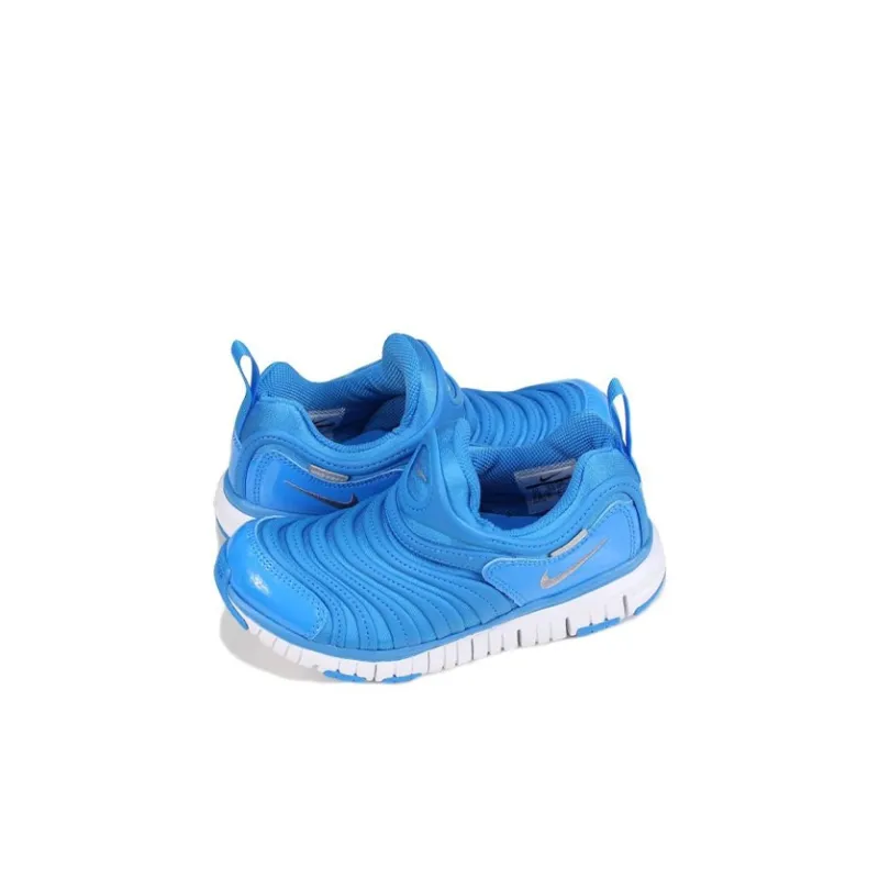 Nike Dynamo Free Slip Resistant, Abrasion Resistant, Breathable Low Top Toddler Shoes Blue Infant And Toddler-2