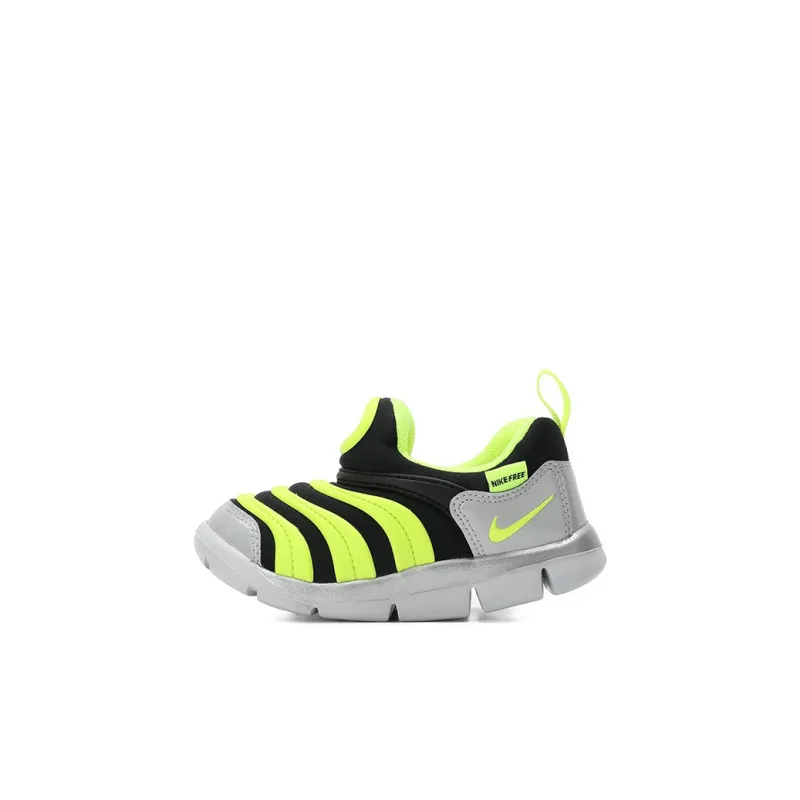 Nike Dynamo Free Y2K Abrasion Resistant Low Top Toddler Shoes Gray Yellow Black Infant And Toddler-0