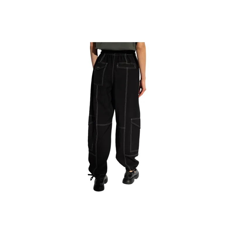 GANNI Light Slub Pocket Trousers-1