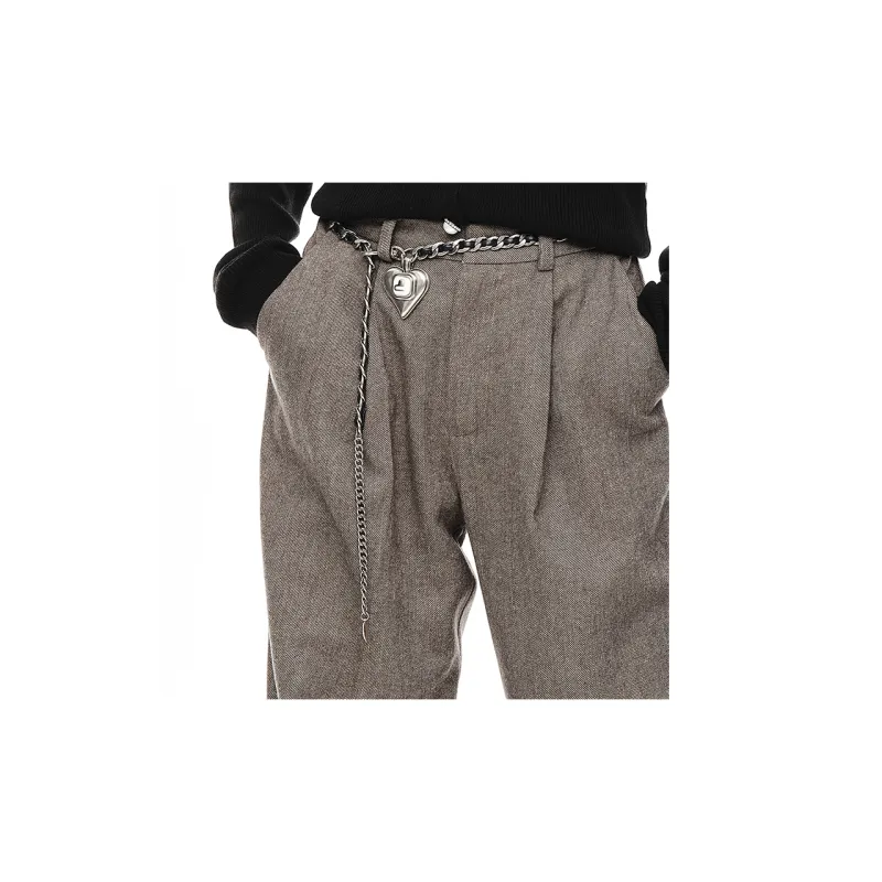D'zzit Casual Pants Women's Dark Khaki-5