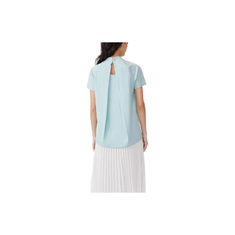 LACOSTE T-Shirts Women's Mint Green-3
