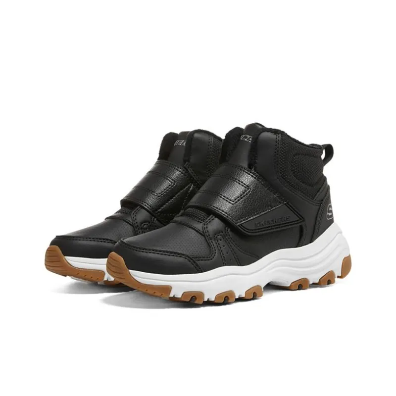 Skechers Cushioning Abrasion Resistant Breathable Mid Top Kids Lifestyle Shoes Teenagers-2