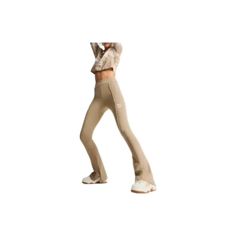 PUMA CLASSICSFLARED Leggings Casual Pants Women's Oak Branch-2