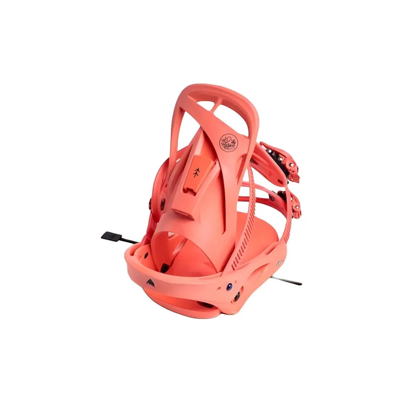 BURTON Women's Burton Citizen Re：Flex Snowboard Single Snowboard Ski Bindings Women's Pink-4