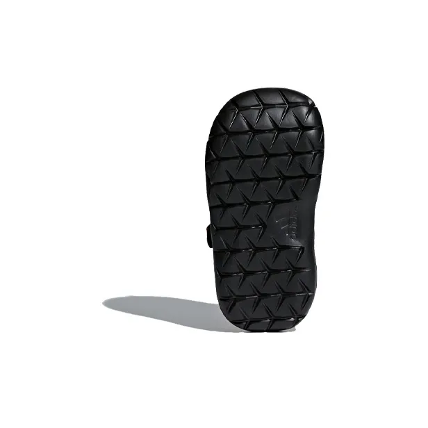 Adidas Neo Fortaswim Low Top Toddler Shoes Black Red Infant And Toddler-5