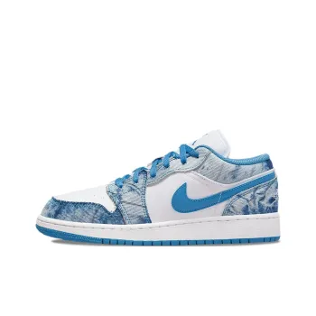 Jordan 1 Low Washed Denim GS