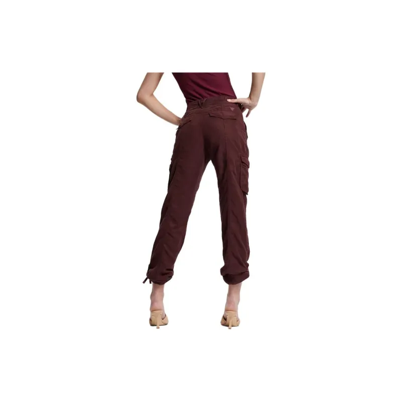 GUESS Eco Nessi Cargo Pants Cargo Pants Women's Dark Brown-2
